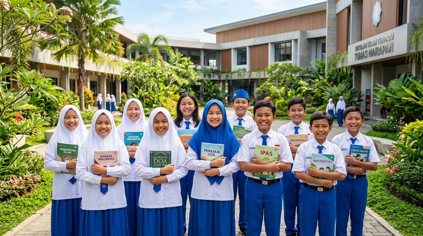 Siswa Ceria Yayasan Samawa Cendekia